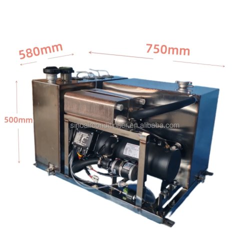 Máy sưởi dầu diesel nước và không khí 5KW 12KW 16KW 12V 24V cho xe motorhome caravan camper Truma