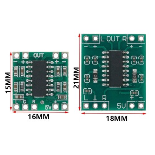 Модуль цифрового усилителя PAM8403 2x3W класса D высокой эффективности питание USB 2,5-5V