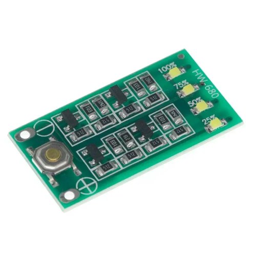 3S 11.1V 12V 12.6V リチウムバッテリー残量インジケーターモジュール LiPo Li-ion 電力レベル表示ボード 9-26V