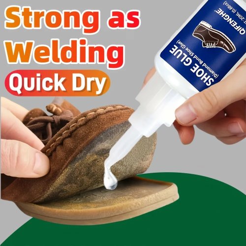 Diamond Bond Shoe Glue - Strong Flexible Adhesive for Long-Lasting Shoe Repairs, Sole Bonding & Decor Fixes