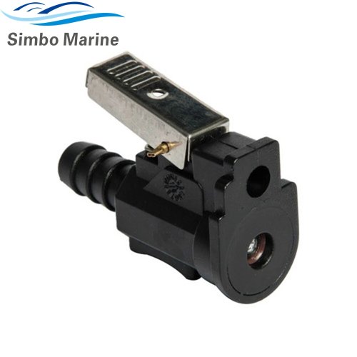 Conector de línea de combustible 3/8 176445 para motor fuera de borda OMC Johnson Evinrude manguera de combustible 775641 Reemplaza Sierra 18-8092
