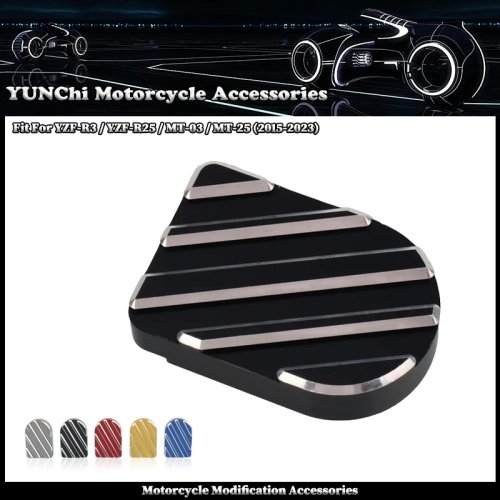 For Yamaha YZF-R3, MT-03, MT-25 (2015-2023) Motorcycle CNC Rear Brake Pedal & Lever Set, Foot Step Plate Extension