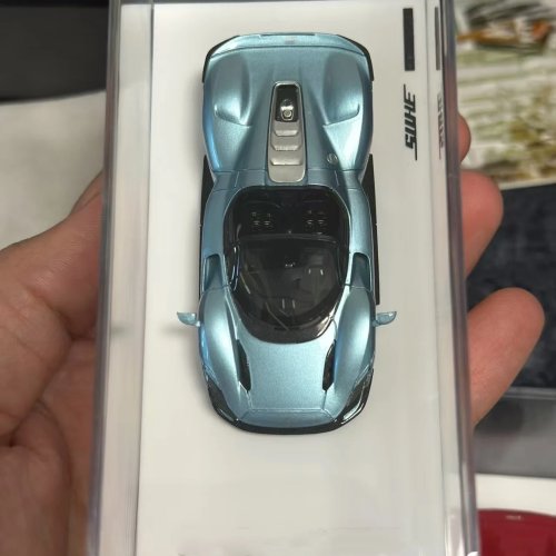 GTSHOW Suhe 1/64 SP3 Ice Blue Exhibition Limited Resin Model Car