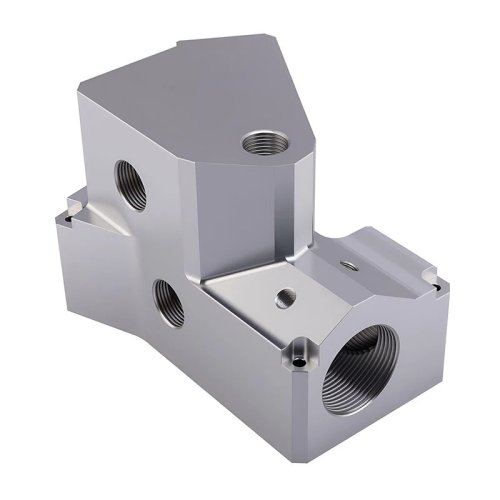 Custom Hydraulic Valve Block Manifold for Mining Equipment, High-Strength Alloy Steel, Hardened