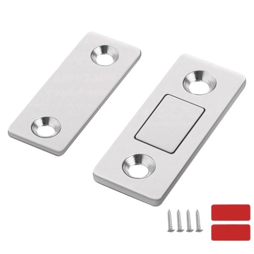 Fermaporta magnetico per mobili, invisibile, per porte scorrevoli, magnete potente