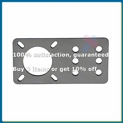 Plat Dudukan Motor Stepper NEMA 17 Aluminium untuk Printer 3D & Mesin CNC (A62I)