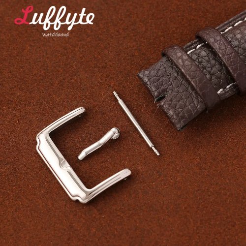 Khóa dây đồng hồ thép không gỉ 16/18/20/22mm, khóa thay thế màu bạc đánh bóng, phụ kiện đồng hồ (1/2/4/6 cái)