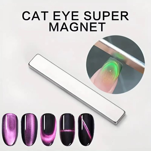 1/10Pcs Nail Art Magnetic Pen Dual-Ended Cat Eye Magnet Wand for 3D Gel Polish Manicure Design