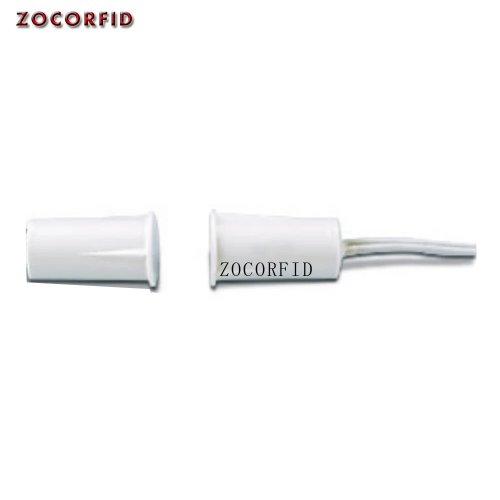RC-36 Wired Recessed Door/Window Magnetic Contact Sensor, Security Reed Switch Alarm for Home, White