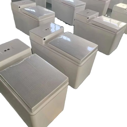 Toilet Kompos Portabel untuk RV, Camper & Rumah - 12V Tanpa Air dengan Ventilasi, Biodegradable, Berkualitas Tinggi