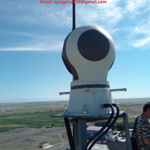 Système de plateau tournant Pan-Tilt haute vitesse pour usage intensif, pour rotateur de caméra thermique marine longue portée