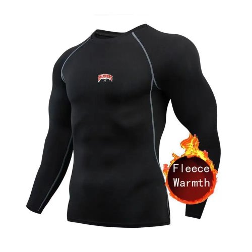 Koszulka sportowa męska do biegania i treningu, koszulka kompresyjna, bluza kolarska outdoor o wysokiej elastyczności, polar fitness
