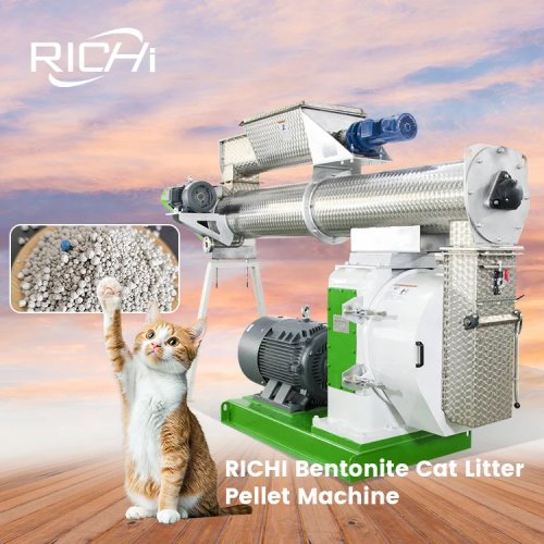 ATV&UTVRICHI Macchina per produrre lettiera per gatti – Macchina multifunzione per lettiera per gatti alla bentonite