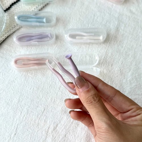 Multicolor Contact Lens Tweezers & Suction Stick Set – Portable Contact Lens Wearing Tool with Storage Box, Eyewear Accessories
