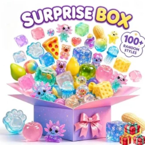 100+ Stijlen Sensorische Squishy Blind Box Serie, Willekeurig Schattig Slow Rise Speelgoed, Verzamelbare Stressbal Fidget Verrassingscadeau
