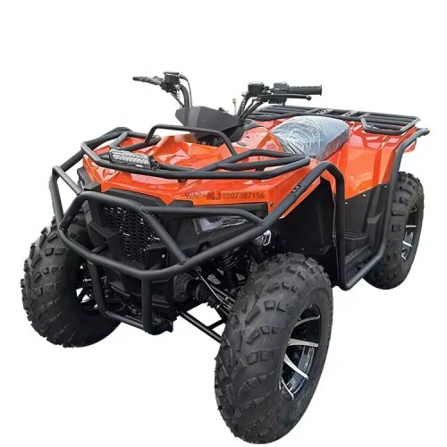 350cc CVT Electric Snow Scooter Snowmobile 80km/h Automatic Chain Drive 4WD for Winter Sports