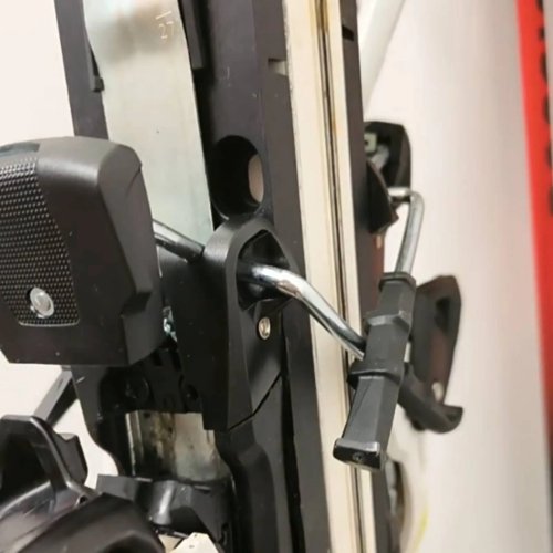 Ramponi da sci da 85 mm, simmetrici, antiscivolo, per attacchi da sci - Attrezzatura outdoor