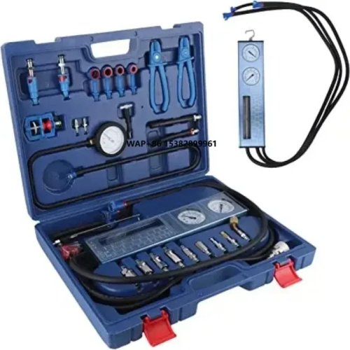 EFI2100 Brandstofdruktester voor auto met flowmeter – Analyseapparaat voor brandstofsysteem & oliedrukmeter