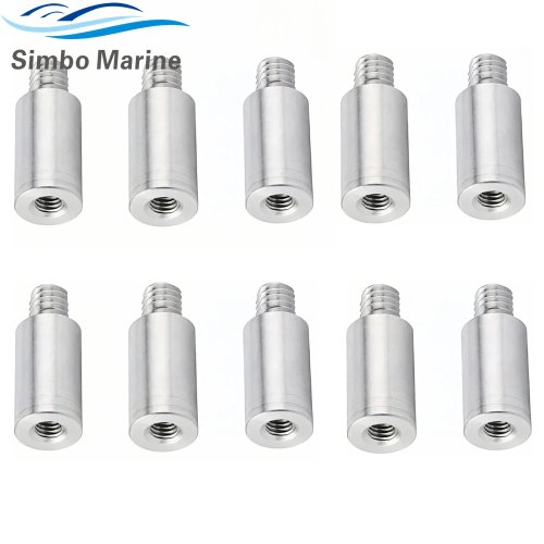 10 Anodi in Zinco per Barca (Tipo Matita) per Motore Volvo Penta Marino 3838499 800476 804107 838929 858501 18-6001