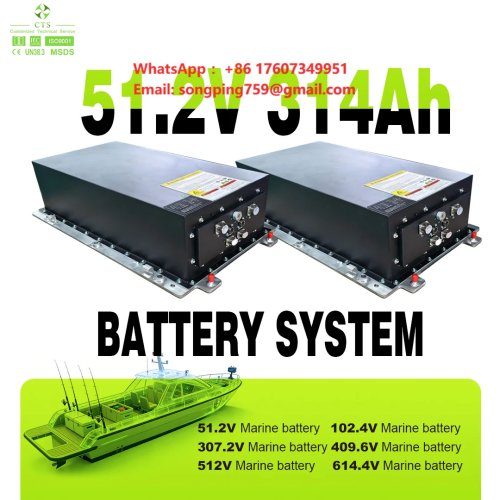 CTS 36V 48V 314Ah LiFePO4 Marine Lithium Battery for Electric Boat Trolling Motor