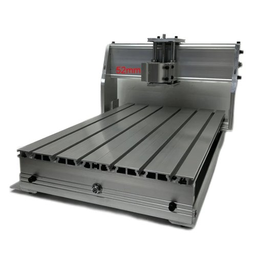 Kit de estructura CNC de aluminio 3040, husillo de bolas, router fresadora grabadora de madera DIY, soporte para husillo 52 mm, recorrido 290x390x60 mm