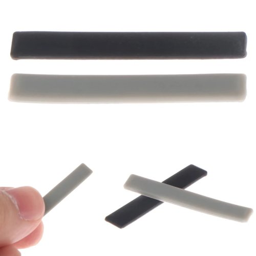 Patas de goma de repuesto para portátil para ThinkPad R14 E15 E14 (Negro/Gris)