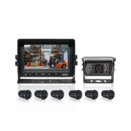 Ultrasonic Reversing Radar Camera System with Warning Function