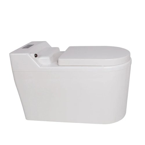 Smart Biodegradable Composting Toilet 12V RV Portable Waterless with Ventilation for Motorhome Camper Van Boat