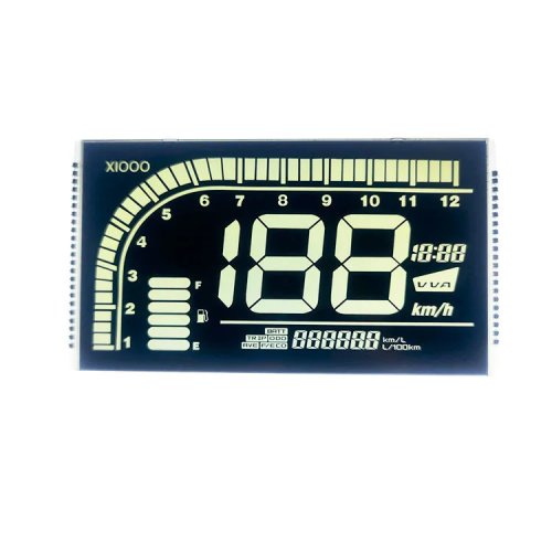 Display LCD VA su misura per cruscotto auto, tachimetro digitale, orologio, contachilometri, schermo LCD TN
