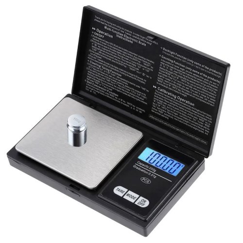 0.01g Digital Pocket Scale for Jewelry, Mini Stainless Steel Precision Gram Scale
