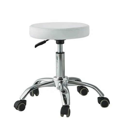 Ergonomic Rolling Stool for Medical Assistant, Beauty Salon, Nail Salon, Dental Surgery - Adjustable Height Swivel Lift Chair