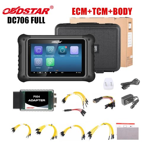 OBDSTAR DC706 ECUツール フルバージョン ECM+TCM+BODY 車・バイク用
