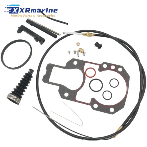 Kit Kabel Shift Bawah untuk Mercruiser Alpha One Gen 2 Sterndrive - 865436A02 19543A10 8M0176524 18-2603