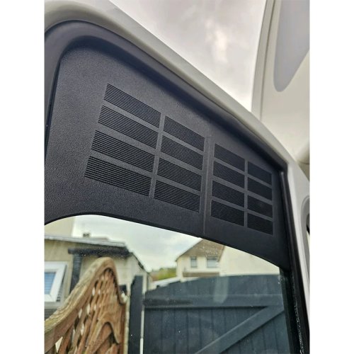 2PCS Ventilation Grilles with Fly Screens for Ducato Boxer Jumper, Anti-Mosquito Grille for Cars