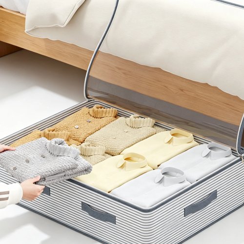 1pc Under-Bed Storage Bag for Clothes, Large Capacity Dustproof
