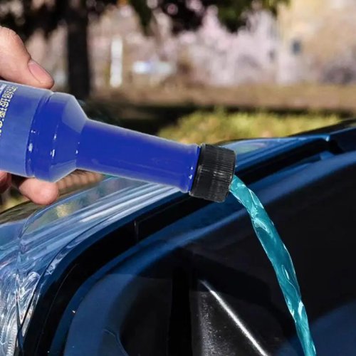 Car Glass Oil Film Remover & Windshield Coating - Hydrophobic Window Polishing for Clear Vision & Car Detailing
