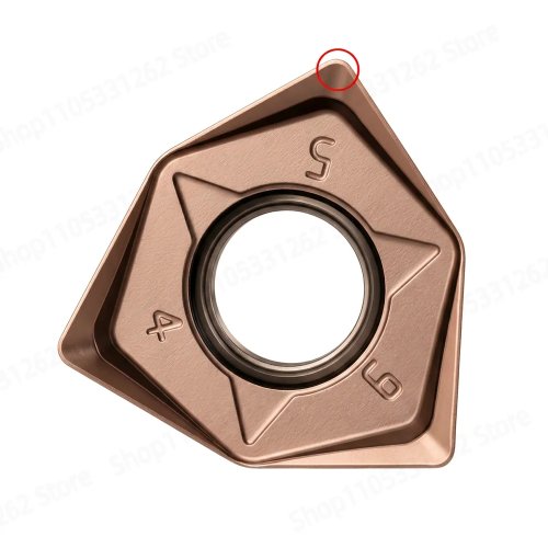 Carbide Trigon Milling Insert WNMU080608 R0.8 BM8818 for Cast Iron, Aluminum, Stainless Steel, Alloy & Hardened Steel