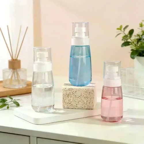 30/60/100ml Travel Spray Bottles, Mini Refillable Fine Mist Spray Bottles for Hair, Face, Water, Alcohol, Plants