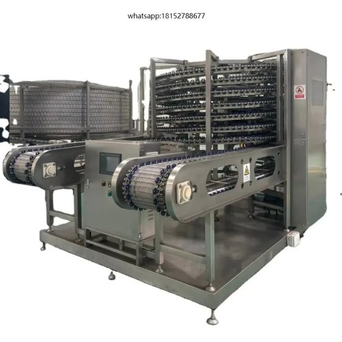 Industrial Double Spiral Continuous Blast Freezer – Quick Freezing Equipment