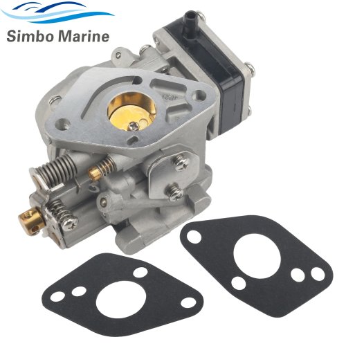 คาร์บูเรเตอร์พร้อมปะเก็นสำหรับ Tohatsu Nissan Marine เครื่องยนต์นอกเรือ 5HP M5B 2 จังหวะ 369-03200 -0 -2 812648T