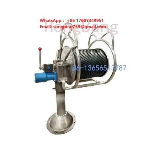 Marine Hydraulic Towing Winch, Transport Winch & Fishing Net Hauler