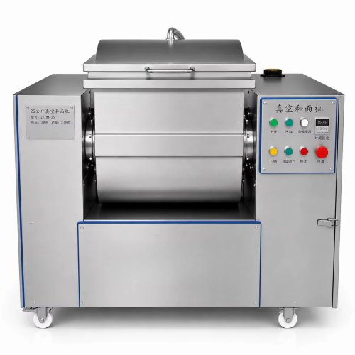 Amasadora industrial eléctrica automática basculante de vacío capacidad 150/200/300kg con tazón de acero inoxidable para panadería