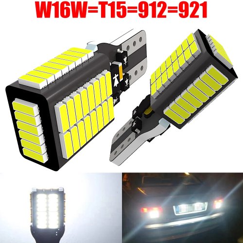 2x W16W T15 921 Canbus LED Reverse Light Bulbs for Mercedes-Benz A B C E S M T V GL GLA GLB GLC GLK SLK SLC X253 C253