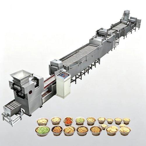 Instant Noodle Production Line with Oven and Frying Machine for Automatic Fried Instant Noodle Processing