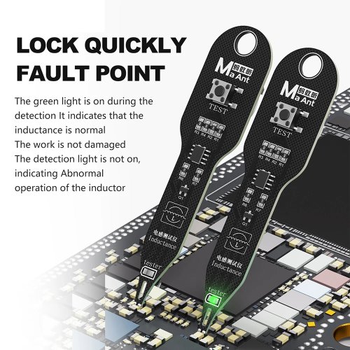M093 Inductance Tester for Smartphone Circuit Testing – Coil Detector for Motherboard Repair