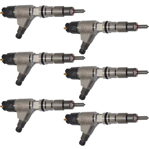 6 Pezzi Iniettore di Carburante 0445120347 per Caterpillar CAT 953K 953 Caricatore Cingolato