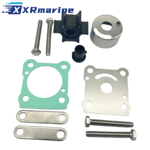 Kit de turbine de pompe à eau pour Yamaha 2 temps 6CV 8CV moteurs hors-bord 6G1-W0078-00