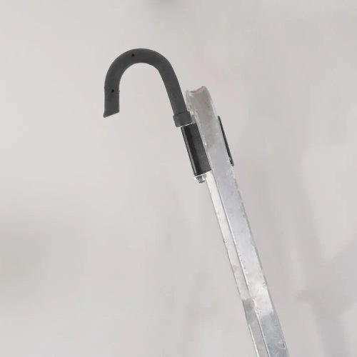 2 pzas. Ganchos para escalera de techo profesionales de hierro, ligeros y resistentes, capacidad 330 lbs, para instalación de techos al aire libre