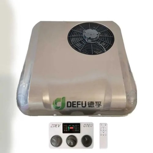 High Cooling Capacity Double Motor Spal Brushless Fan 12V/24V for Car RV Camper Van Air Conditioner