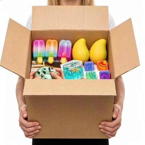 Squishy sensoriale dumpling casuale, blind box, giocattolo slow rise, palla antistress da collezione, fidget, regalo a sorpresa per bambini e adulti